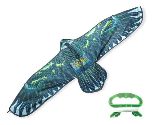 Linha de Pesca Pipa Aguia 3D Poliéster Importada, 50 Metros, Nylon