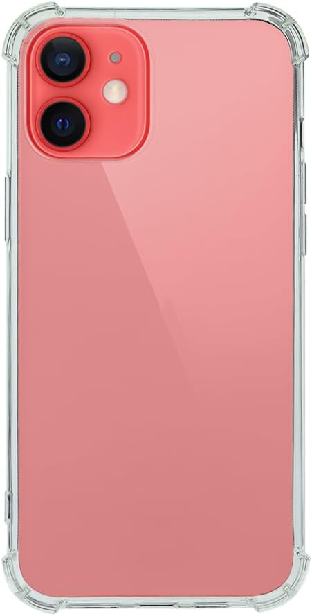 QUITECO Hülle für iPhone 12 Mini, Handyhülle Transparent Silikon, Durchsichtig Verstärkte Ecken - Amazon product rated Grade C