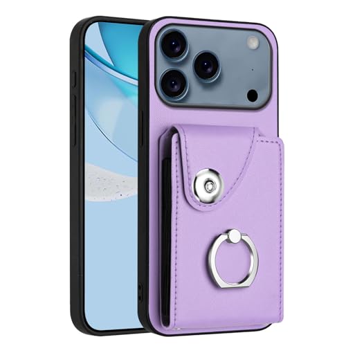 Étui iPhone 17 Pro Max violet pour libérer vos mains en déplacement