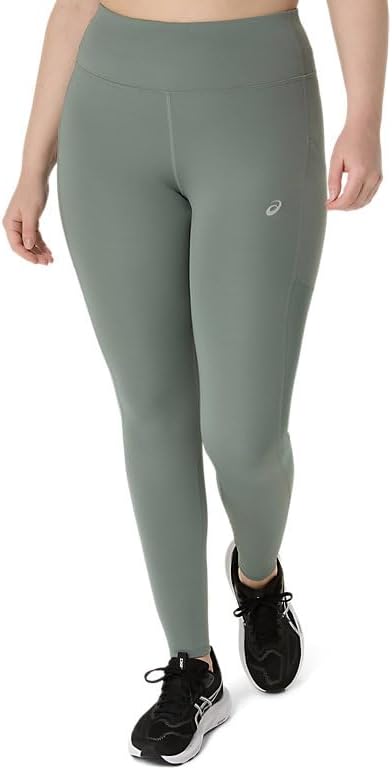 ASICS Women's Silver Tight Running Apparel