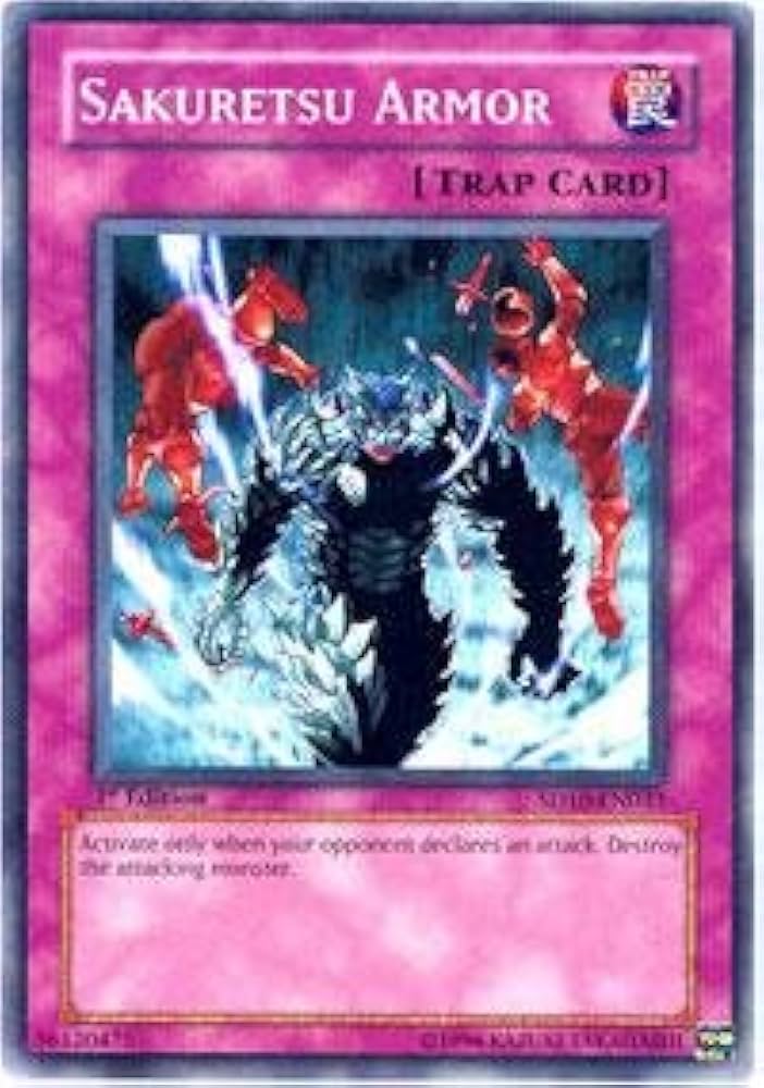 Amazon.com: Yu-Gi-Oh! - Sakuretsu Armor SD10 (SD10-EN033