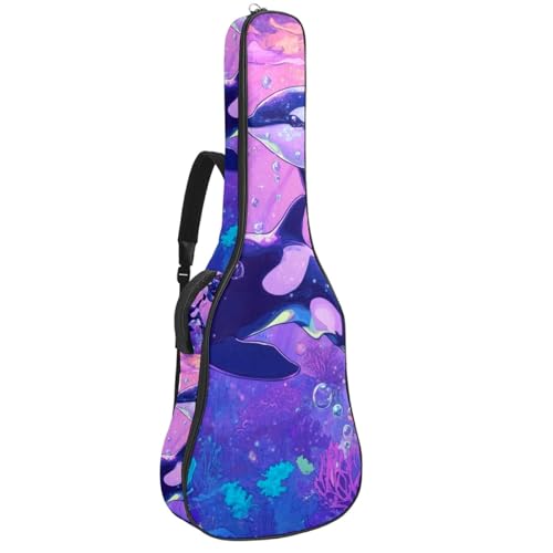 Housse guitare acoustique légère 109 cm pour éviter la pluie et l'encombrement