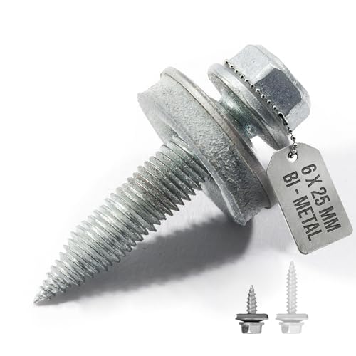 Vis à tôle fine en acier inoxydable A2 bi-métal VOOXA pour fixations durables de précision