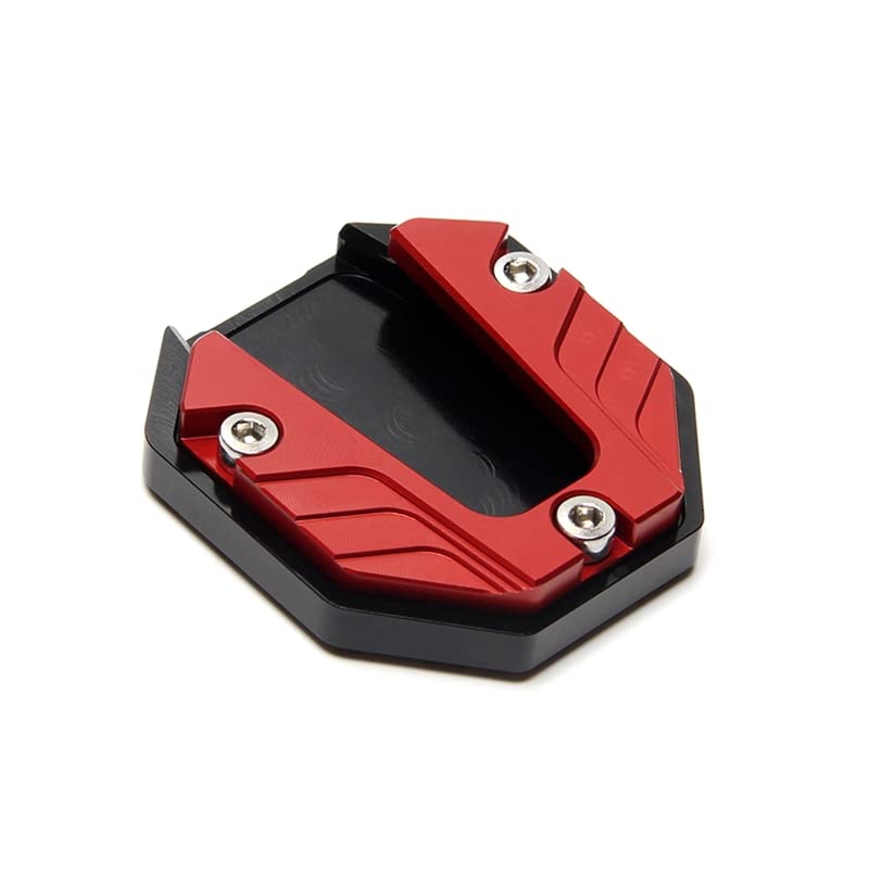 Image of Scootor Motorcycle Bike Aluminum Alloy Parking Kickstand Pad Plate Base Bike Side Stand Grip Support Foot Pad Base transom support plate for outboard motor universal scooter motorcycle bikes foot