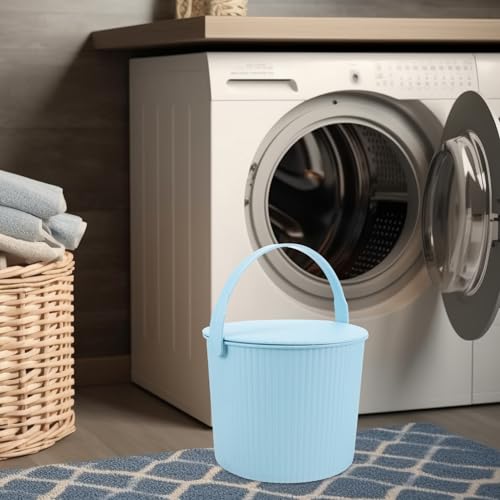 Seau de stockage ménager pour optimiser le rangement du salon - 3
