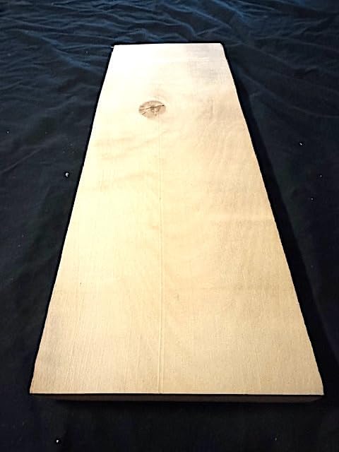 Holly Lumber 4/4 Premium American Holly Wood Kiln-Dried - 7/8" x 5-3/4" x 16"