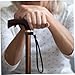BATHVEVE 4Pcs Walking Stick Lanyard Ergonomic Cane Wrist Strap for Lost Protection for Seniors Versatile Use with Handbags More Bright Colors for High Visibility