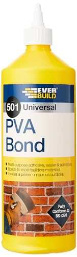 Everbuild evbpva1l PVA Bond 501 adhesivo universal