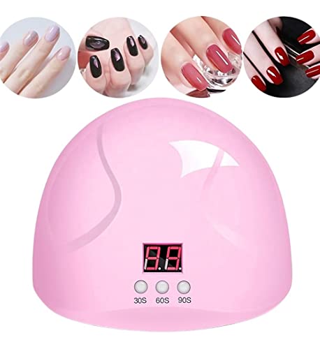 Cabine Unhas Gel Estufa LED UV PolyGel Fibra Acrigel BIVOLT Secar Unhas Top Coat