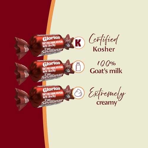 Las Sevillanas Glorias Goat Milk Cajeta Dulce de Leche Candy 600 g - image 4