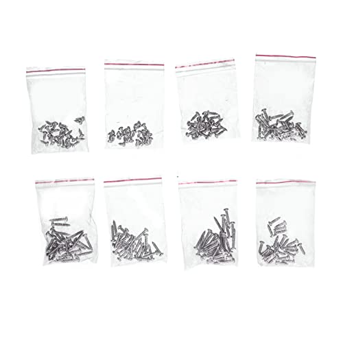 Tornillos de cabeza pan M3 autoperforantes acero 304 200 piezas