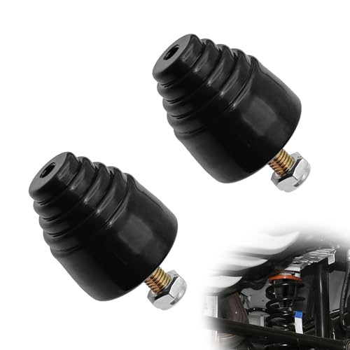 LTDCVTR 2PCS Universal Rubber Bump Stop Kit Suspension Bump Stopper Air Shocks for Cars Shock Absorbers All Purpose Bump Stop for Cars, Trucks, Vans - Automotive Accessories