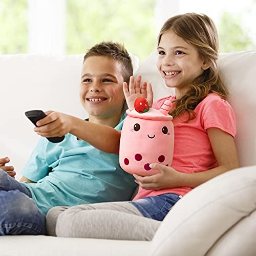 Bubble Tea Plush, Cartoon Plush Cute Pillows Tea Plush Pillow Super Soft Anime Room Decor Toy Best Gifts For Kids Girls Birthday, Valentine, Christmas 23Cm #TOP6