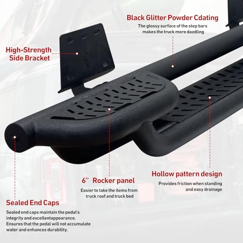 Barras Laterales Drop Down para Dodge Ram 1500 CEW Cab miniatura 5