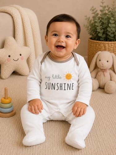 Image of EIO 100% Cotton Rompers Sleepsuits Jumpsuit Night Suits for Infants Newborn Baby Boys & Girls