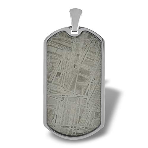 Starborn Muonionalusta Meteorite Pendant, Stainless Steel Chain