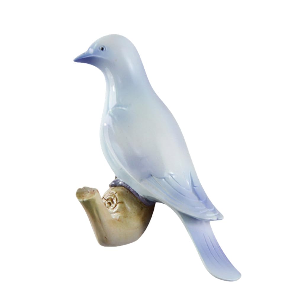 Support clé mural oiseau en résine cintre de rangement cuisine 14
