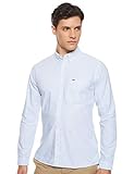 Tommy Hilfiger TJM Classics Oxford Ithaca Shirt Camisa, Azul (Light Blue 414), Medium para Hombre
