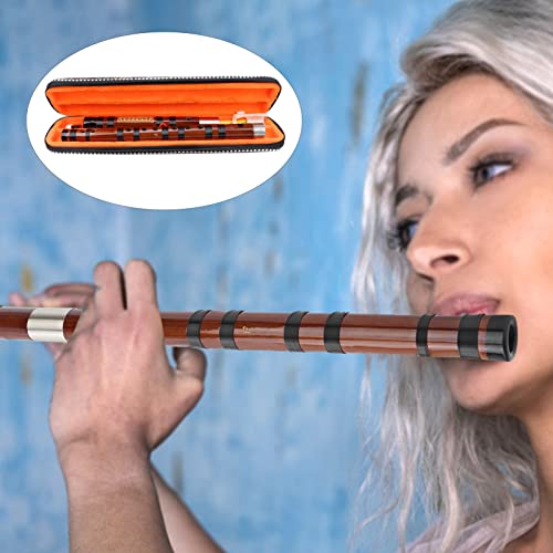 Kit de Flauta de Bambu, Flauta de Bambu Amargo Com Chave F, Conjunto de Flauta Tradicional Com Filme