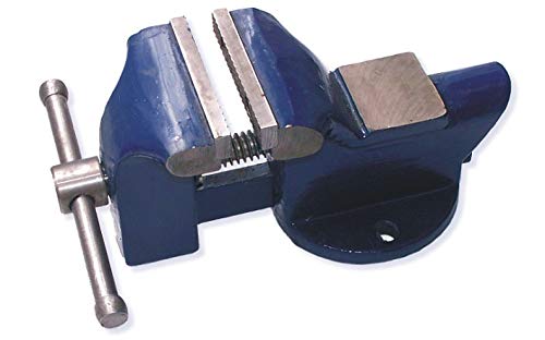 Toolzy 101037 Tischschraubstock 100mm Metallguss Tisch Schraubstock Schraubstock Werkbank Cover