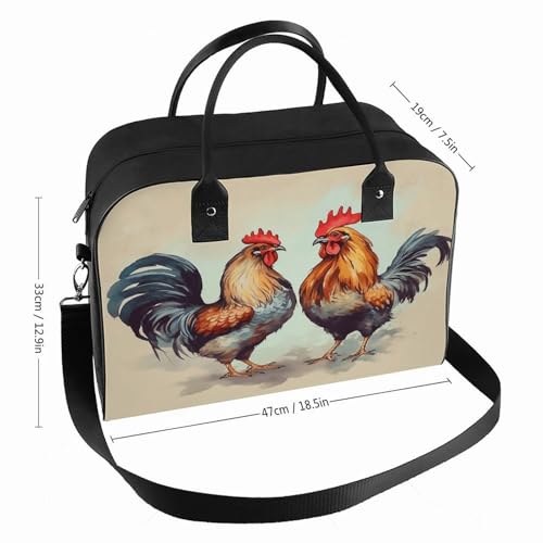 Maletín ligero para laptop Rooster And Hen miniatura 2