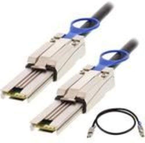 AddOn 2.00M (6.56ft) SFF-8088 Male to SFF-8088 Male Black Mini-SAS Cable - Mini-SAS - 1 X SFF-8088