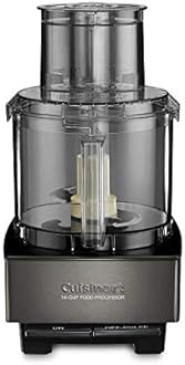 Maliyaw Custom 14-Cup Food Processor, Black