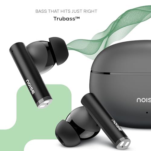 Image of Noise Buds VS501 in Ear Truly Wireless Earbuds with 50H of Playtime, Quad Mic ENC, 10Mm Driver, Dual Device Pairing, Dual Color Tones, BT V5.3 (Pebble Black)