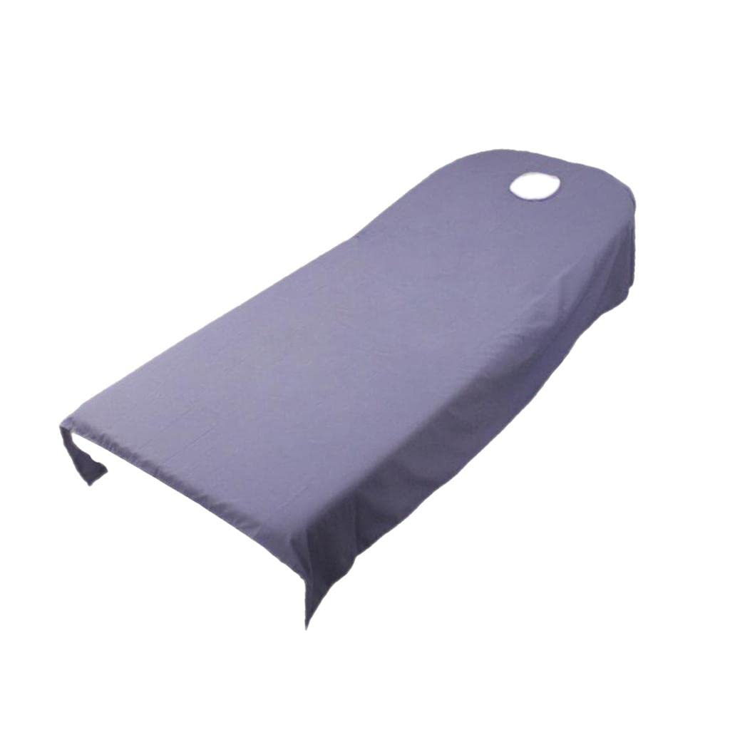 ATORSE® Spa Massage Treatment Bed Cover Purple-image-0