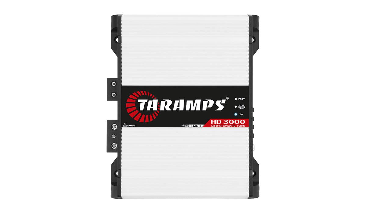 Taramps HD3000 – 2 OHMS/Digital Amplifier 3000 Watts Rms 1 Channel Full Range
