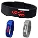 Reloj de pulsera deportivo para hombre con pantalla digital LED de silicona casual para mujer elegante y popularHermoso diseño Imagen de Reloj de pulsera deportivo para hombre con pantalla digital LED de silicona casual para mujer elegante y popularHermoso diseño