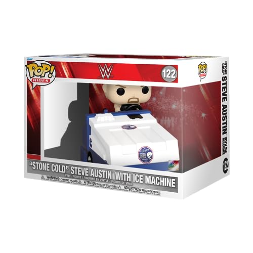 Funko Pop! Ride Super Deluxe: WWE 60th Anniversary - Stone Cold Steve Austin with Zamboni Machine