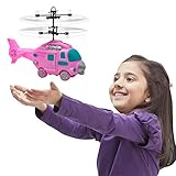 Sichere & High-Tech-Technologie: Fortschrittliche LED-Infrarot-Sensortechnologie, die Objekte in der Nähe erkennen kann und so programmiert ist, dass sie sich von ihnen entfernt. Der fliegende Feenhubschrauber besteht aus ungiftigem Material und ist für Ihre Kinder sicher genug. Die Flügel sind nicht leicht zu erreichen brechen oder leicht verformt werden und widerstehen Beschädigungen, wenn es fällt.