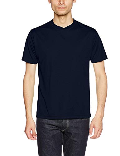 (ユナイテッドアスレ)UnitedAthle 4.7オンス ドライ シルキータッチ Tシャツ 508801 [メンズ] 086 ネイビー XXL