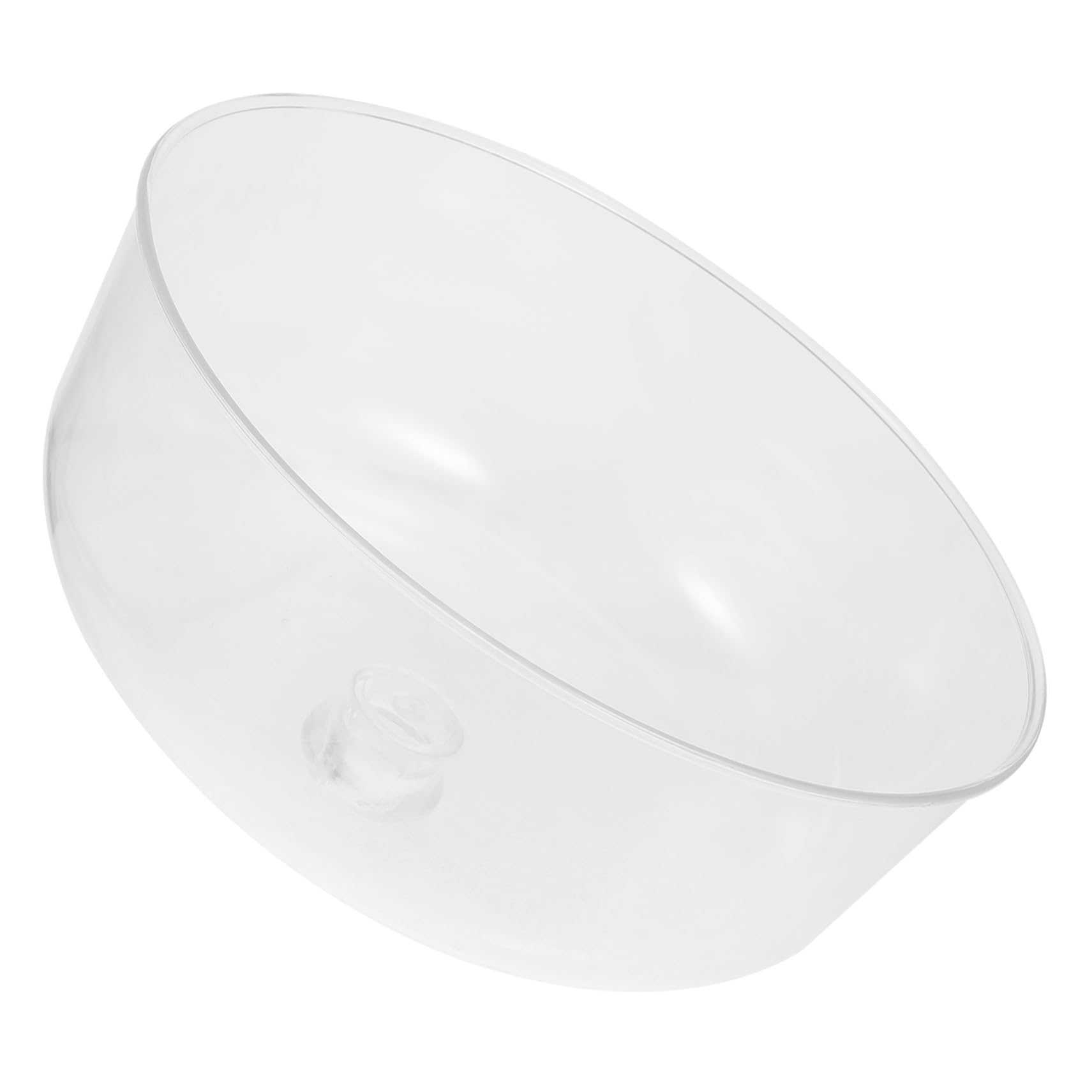 Uonlytech Copertura Trasparente per Alimenti e Cupola per Torta in Acrilico 28x28x15 Cm, Protezione Antipolvere Riutilizzabile per Buffet e Feste, Coperture Protettive per Dessert e Vassoi