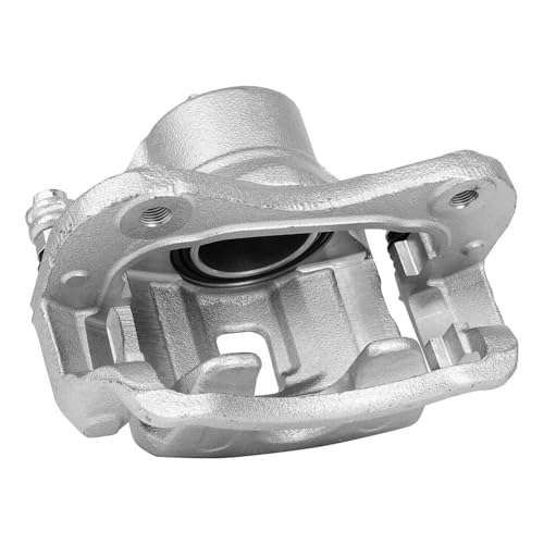Image of Detroit Axle - Front Left Brake Caliper for 2005-2009 Hyundai Tucson 2005-2010 Kia Sportage Disc Brake Caliper w /Bracket 2006 2007 2008 2009 2010 Replacement Driver Side Assembly