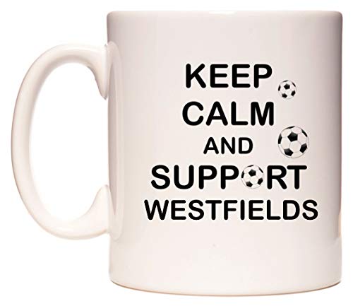 WeDoMugsKeep Calm and Support Westfields - Ceramic 11oz Coffee Tea Gift Mug Cup