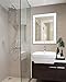 MCS 22x28 Inch Chevron, 28x34 Overall Size, Marble (66945) Mirror, Marble