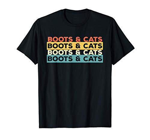 Boots and Cats - Funny House & Techno DJ Maglietta