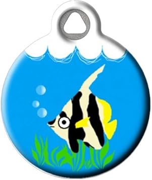 fish dog tag
