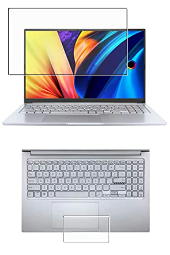 �y2���g(���+�^�b�`�p�b�h)�z ClearView(�N���A�r���[) ASUS Vivobook 15X OLED M1503 X1503 2022�N���f�� 15.6�C���`�p �t�� �ی� �t�B���� �}�b�g ���˒ጸ �^�C�v ���{��