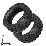 D8L 9x3,0-5,5 Tubeless Reifen 9 Zoll Offroad Reifen für Kukirin G2 Pro Elektroroller Vorne/Hinten Verschleißfester Vakuumreifen Ersatzräder Pannensicher (2 Stück)