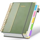 Hardcover Spiral Notebook 8.5