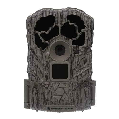 Stealth Cam Browtine 16MP Game Camera, Durable, 60ft Infra-red Detection Range, Burst Mode 480 Video at 30FPS