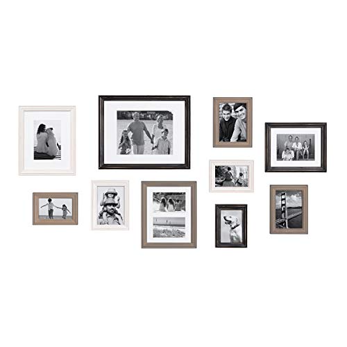 Kate and Laurel Bordeaux Gallery Wall Frame Kit