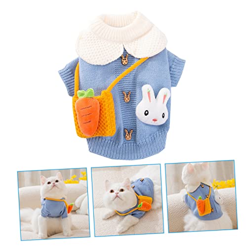 Balacoo 4 Pcs Gato Roupas Quentes Macacão De Cachorro De Natal Vestuário Ajustável Para Animais De E