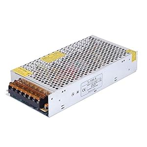 TASVICOO 5V 20A voeding, 100 Watt Power Supply Adapter Voeding Driver voor 5V LED Strip Raspberry CCTV Camera