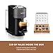 Nespresso Vertuo Next Coffee and Espresso Maker, Machine Only, 1260 watts, Dark Gray