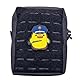 Angry Chicken Rubber Patch - Polizei - Fun Patch - Klettpatch - Yellow