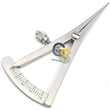 G.S CASTROVIEJO Caliper 3.25" Measuring & Marking Graduated 0-20MM